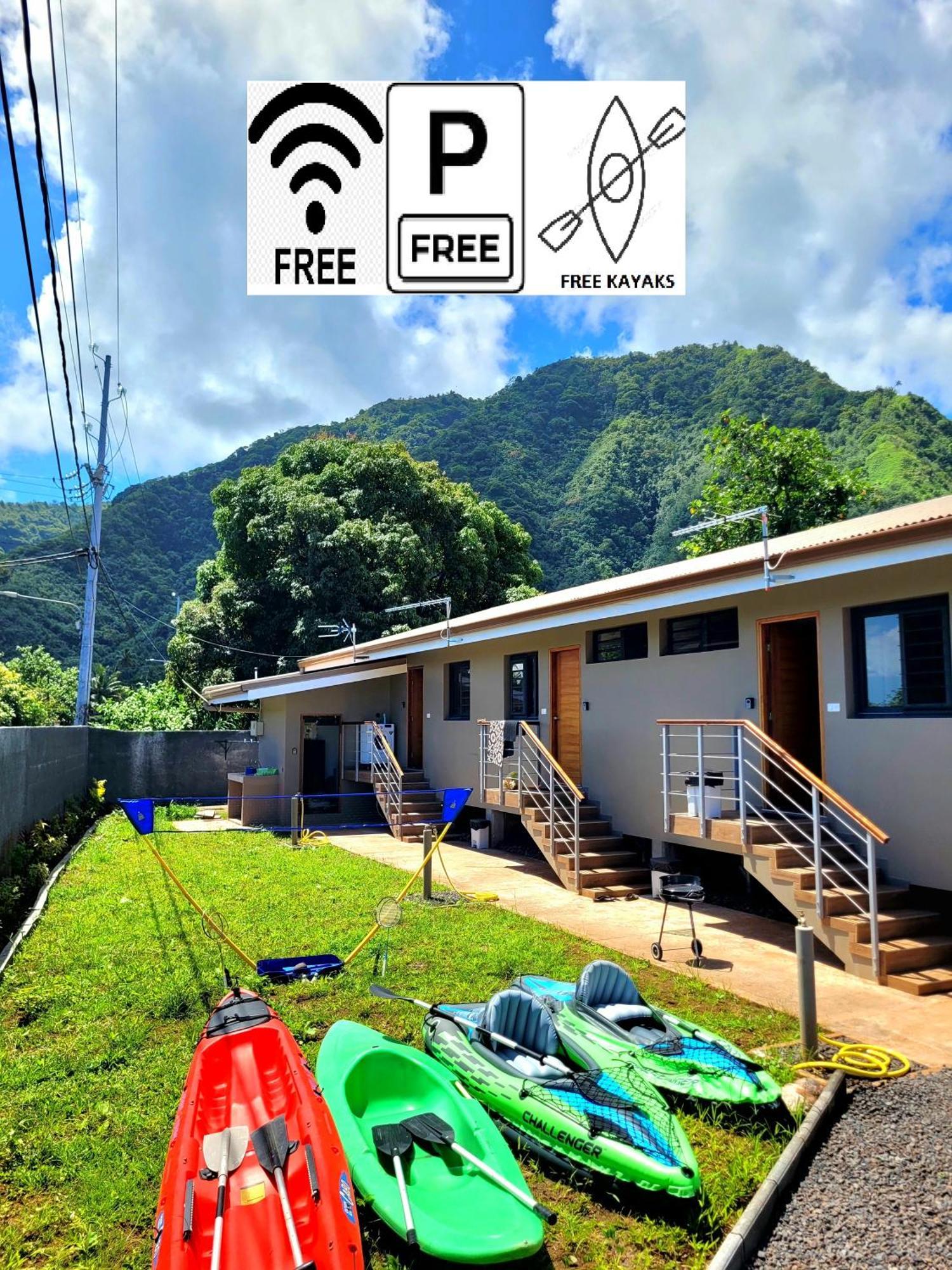 Teahupo'O Lodge, Fare Raepu'U, L'Aventure Du Bout De L'Ile En Famille Ou Entre Amis Teahupoo Eksteriør bilde
